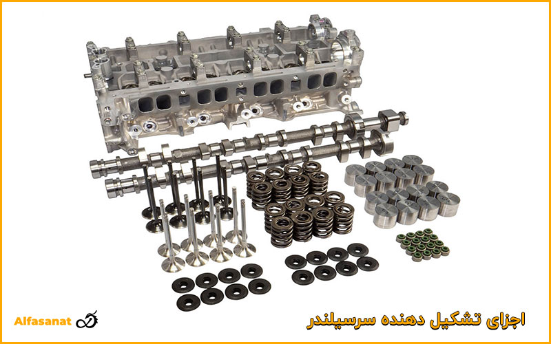 اجزای تشکیل ‌دهنده سرسیلندر