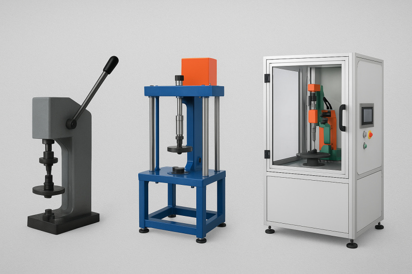 مقایسه دستگاه آب ‌بندی سوپاپ دستی، نیمه ‌اتومات و تمام ‌اتومات